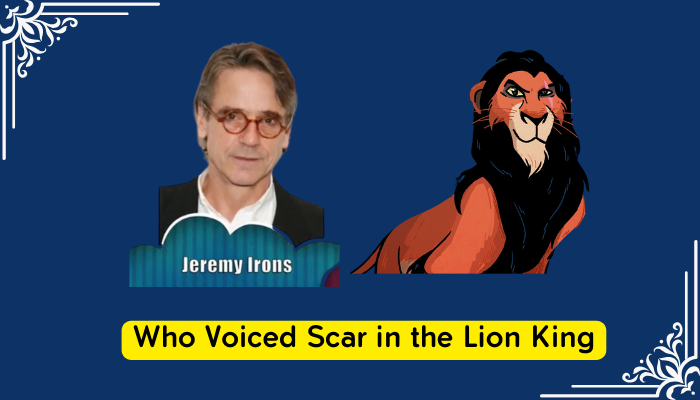 Who Voiced Scar in the Lion King